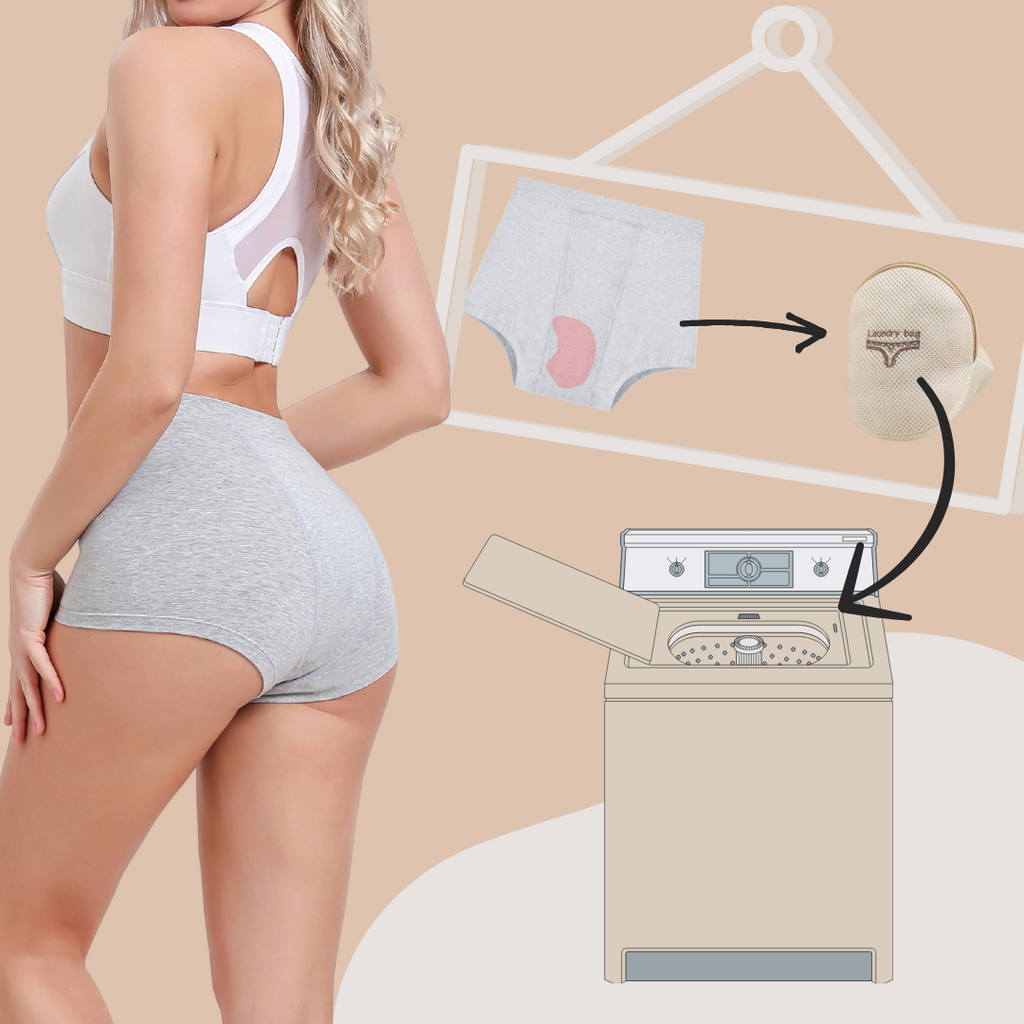"Tabella taglie boxer culotte mestruale cotone 100% Ane.tiam"